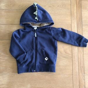 Boys 3T zip up dinosaur hoodie 🦕
